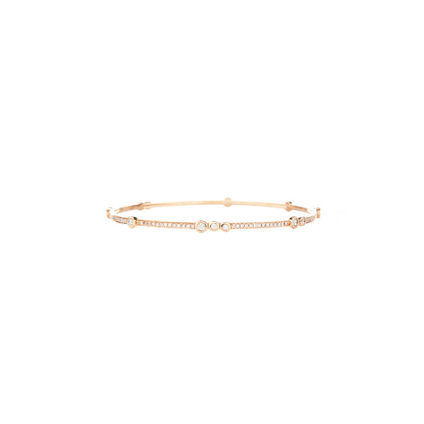 18 Karat Rose Gold Diamond “Planetarium” Bracelet