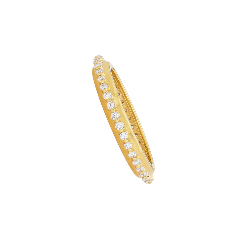 18 Karat Yellow Gold Colette Diamond Eternity Band