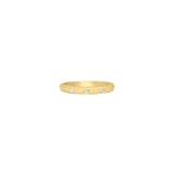 14 Karat Yellow Gold Band with 5 Diamonds