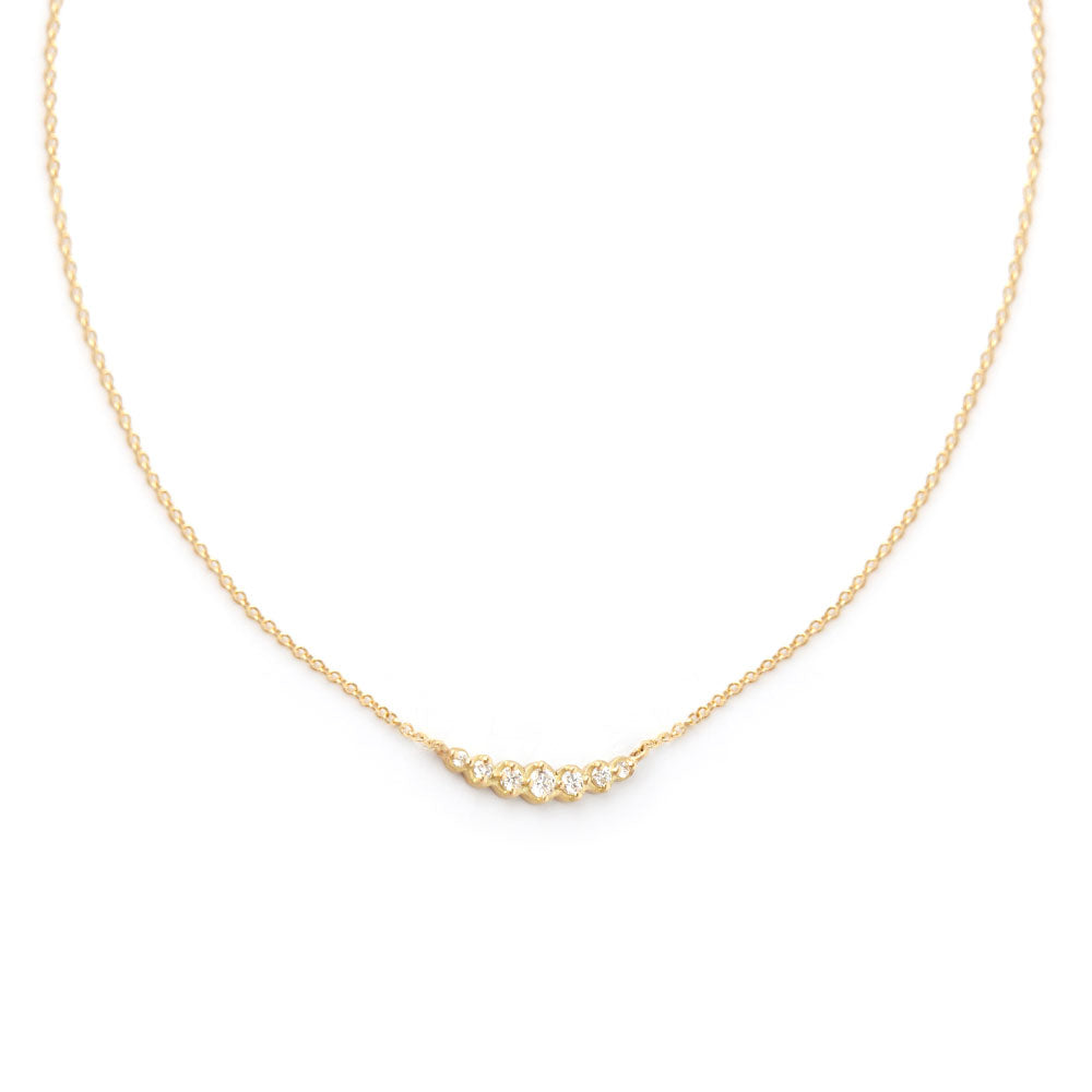 18 Karat Yellow Gold Festival Graduated Necklace