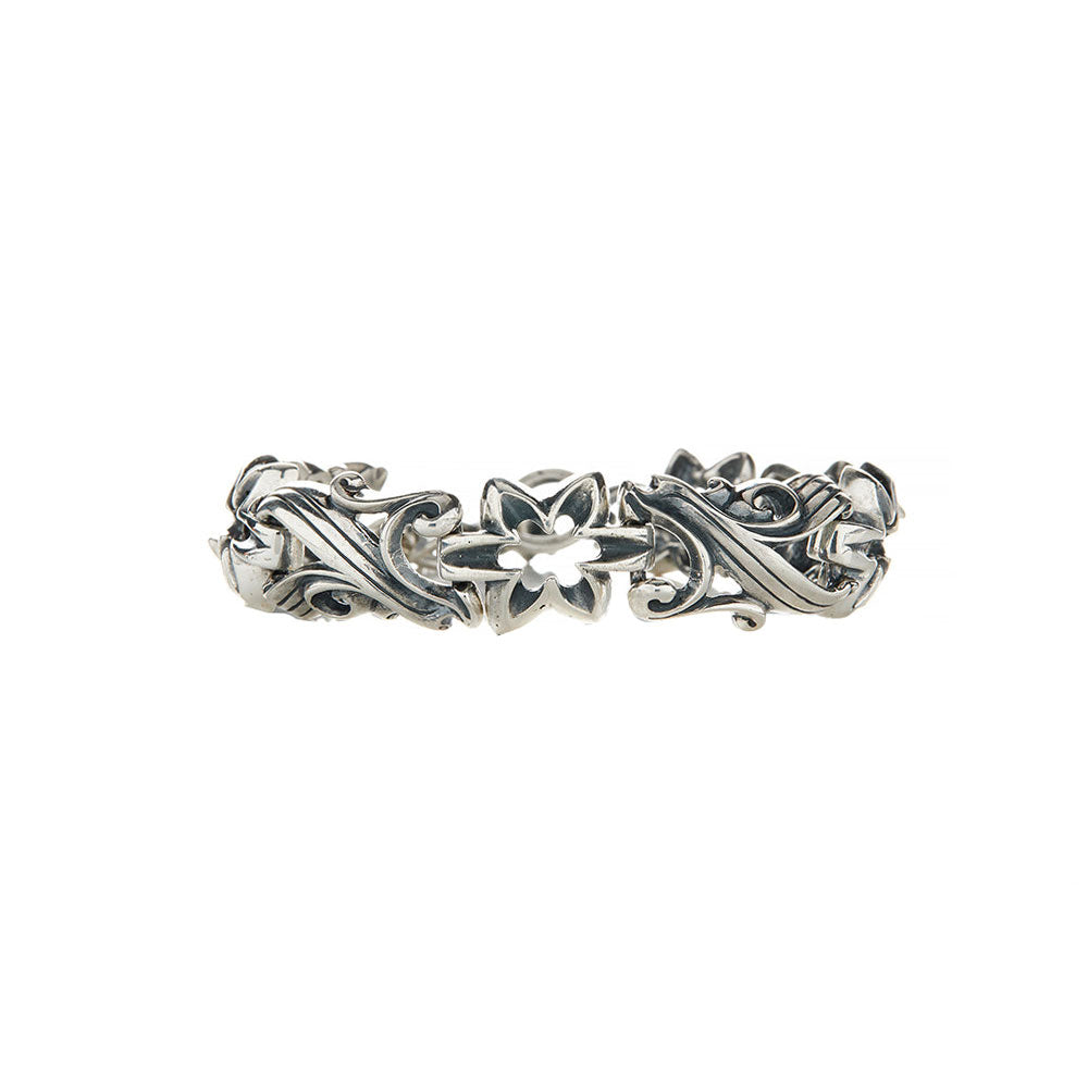 Balinese Barong 925 Verguld Zilveren Armband, 34.4g