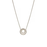 Two Circle Necklace - Sofia Jewelry