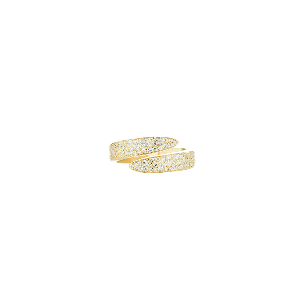 18 Karat Diamond Piroutte Ring