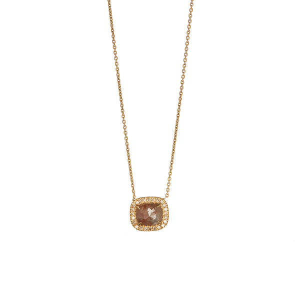 Gold Diamond Necklace - Sofia Jewelry