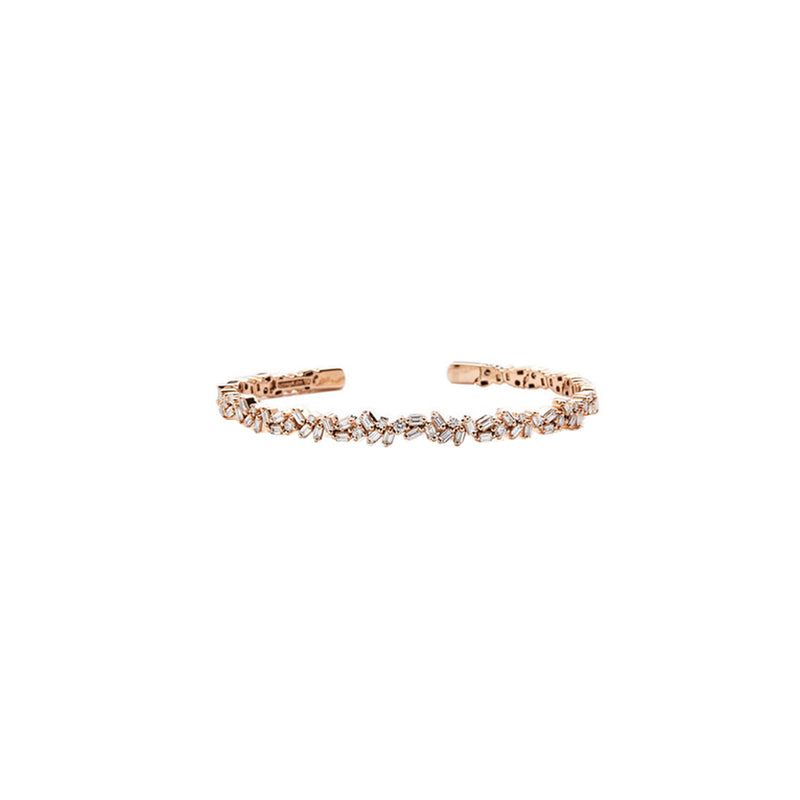 18 Rose Gold Diamond Bracelet