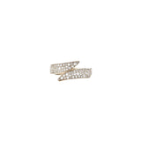 18 Karat Diamond Piroutte Ring