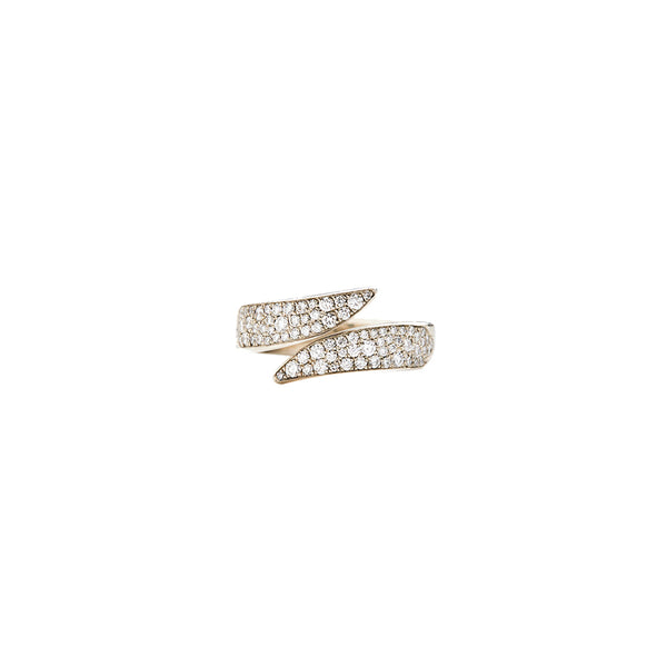 18 Karat Diamond Piroutte Ring