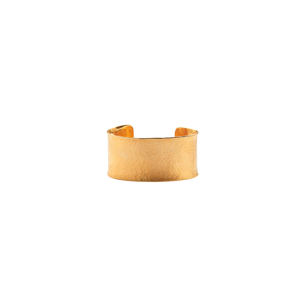 24 Karat Yellow Gold Vermeil Cuff