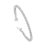 14 Karat White Gold Diamond Tennis bracelet