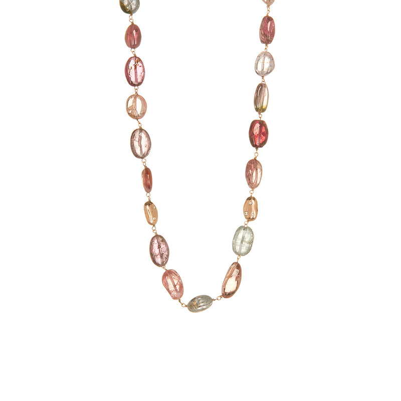 Multi Color Spinel Necklace - Sofia Jewelry